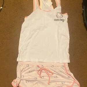 Hello Kitty Cream and Pink Apparel